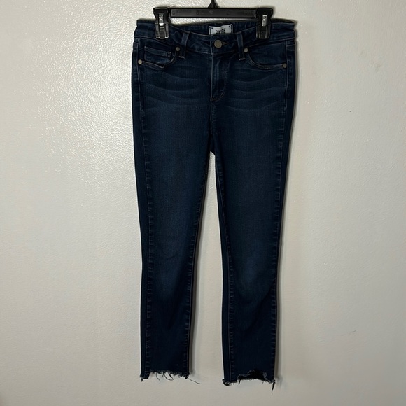 Verdugo ultra skinny paige women’s jeans distressed, bottom, comfy denim 28 - Picture 1 of 5